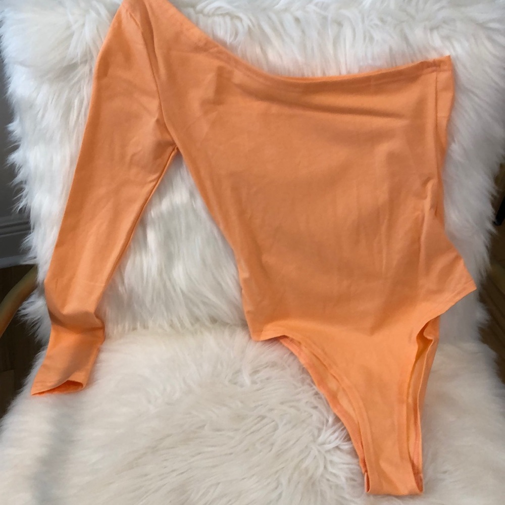 Sherbet colored bodysuit Brand New!